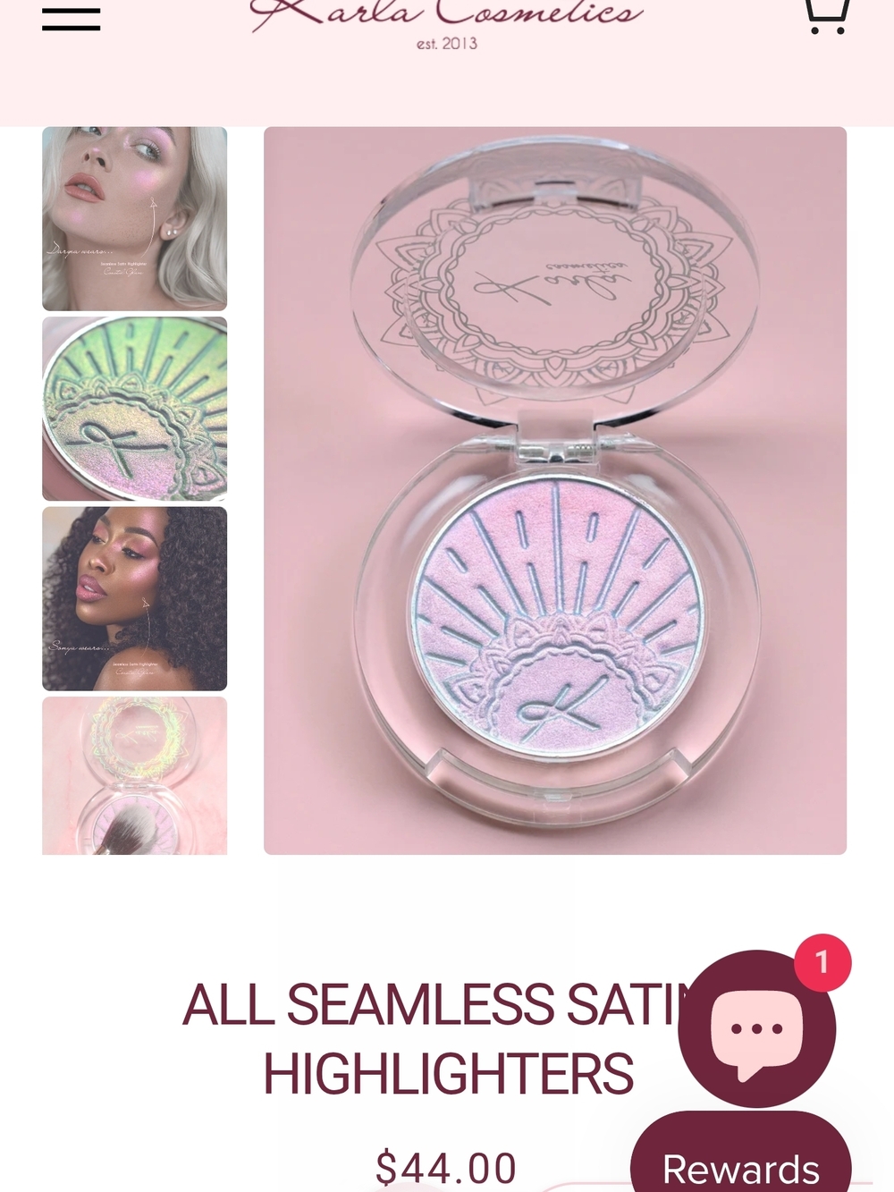 Satin Highlight - Pink Iridescent